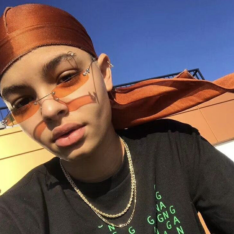 Wholesale PC Small Frame Square Sunglasses for Men and Women