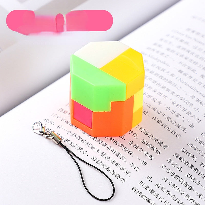 Wholesale Intelligent Assembly Ball Plastic Keychains