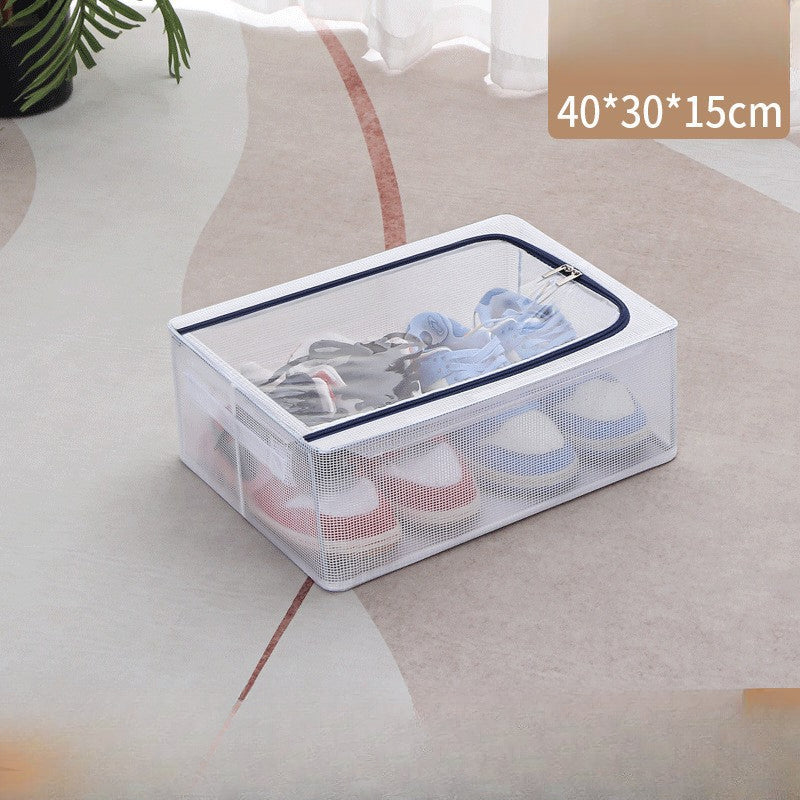 Wholesale Foldable Transparent PVC Storage Shoe Boxes
