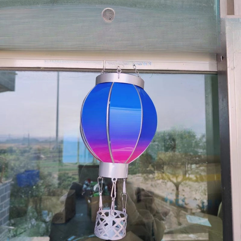Wholesale Hot Air Balloon Solar Plastic Lantern