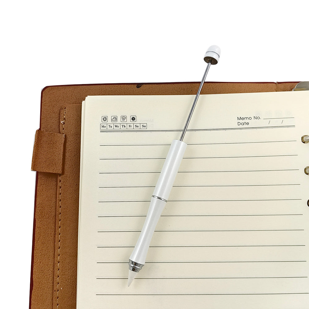 Wholesale Beadable Pencils DIY Metal Colored Eternity With Eraser