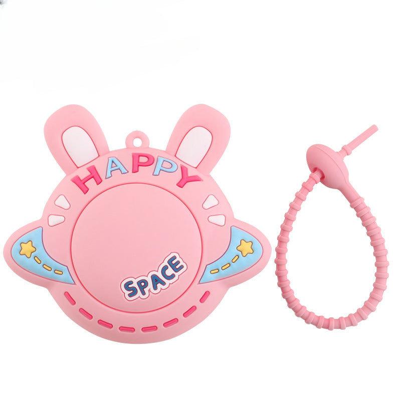 Wholesale Mini Silicone Coin Purse Cartoon Keychain