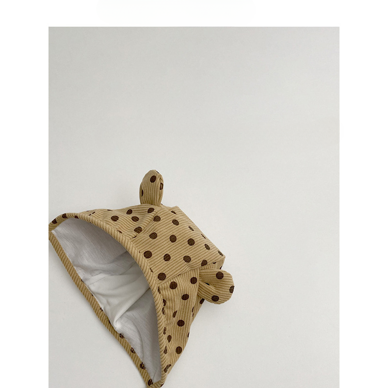 Wholesale Polka Dot Ties Baby Earmuffs