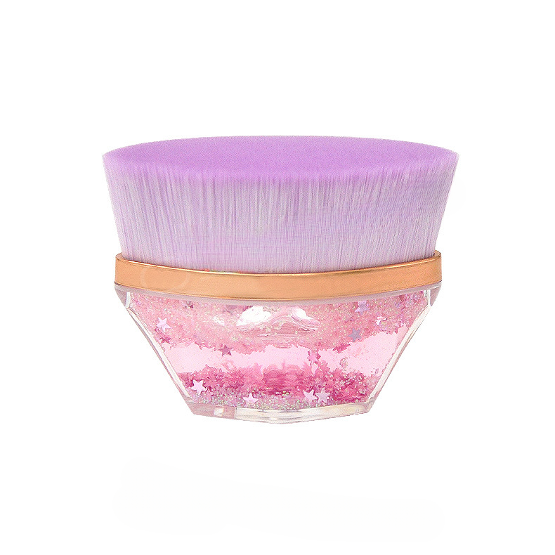 Wholesale Plastic Quicksand Handle Magic Foundation Make-up Brush