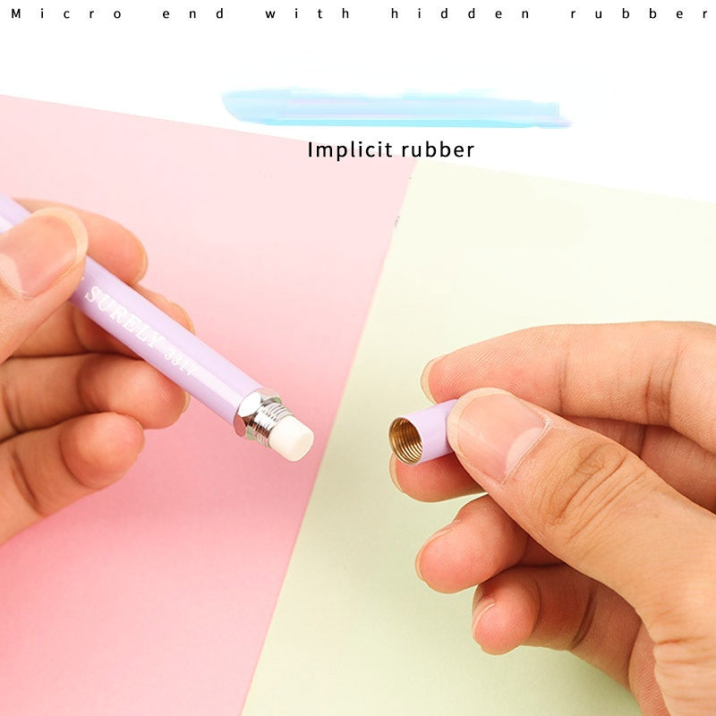 Venta al por mayor Lápiz sin tinta con borrador Bolígrafo de plástico