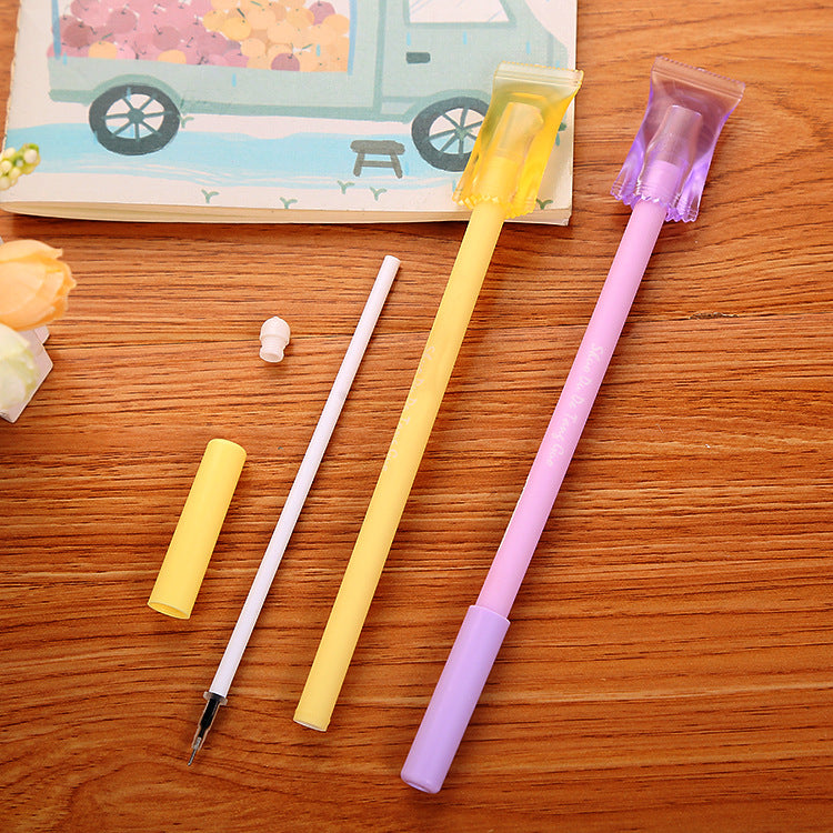 Venta al por mayor Bolígrafo de caramelo creativo de plástico