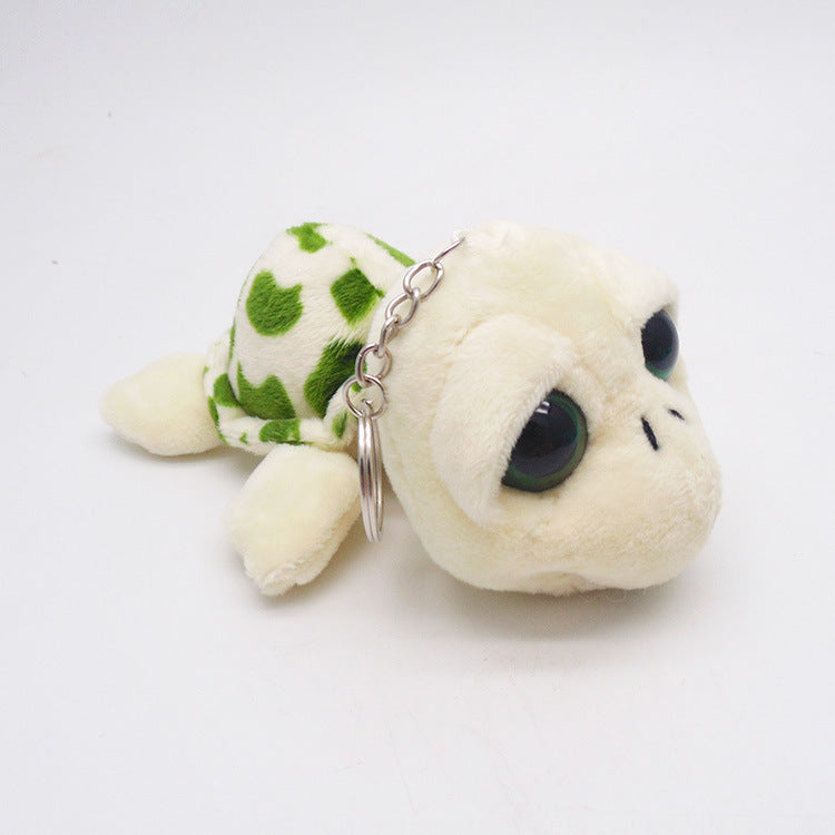 Llavero colorido de la tortuga de la felpa del algodón de los PP al por mayor