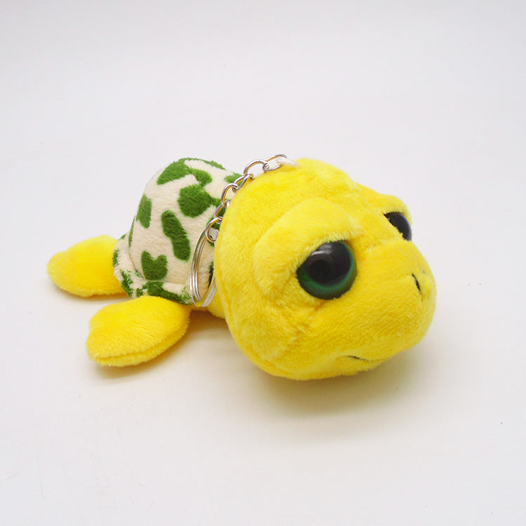 Llavero colorido de la tortuga de la felpa del algodón de los PP al por mayor