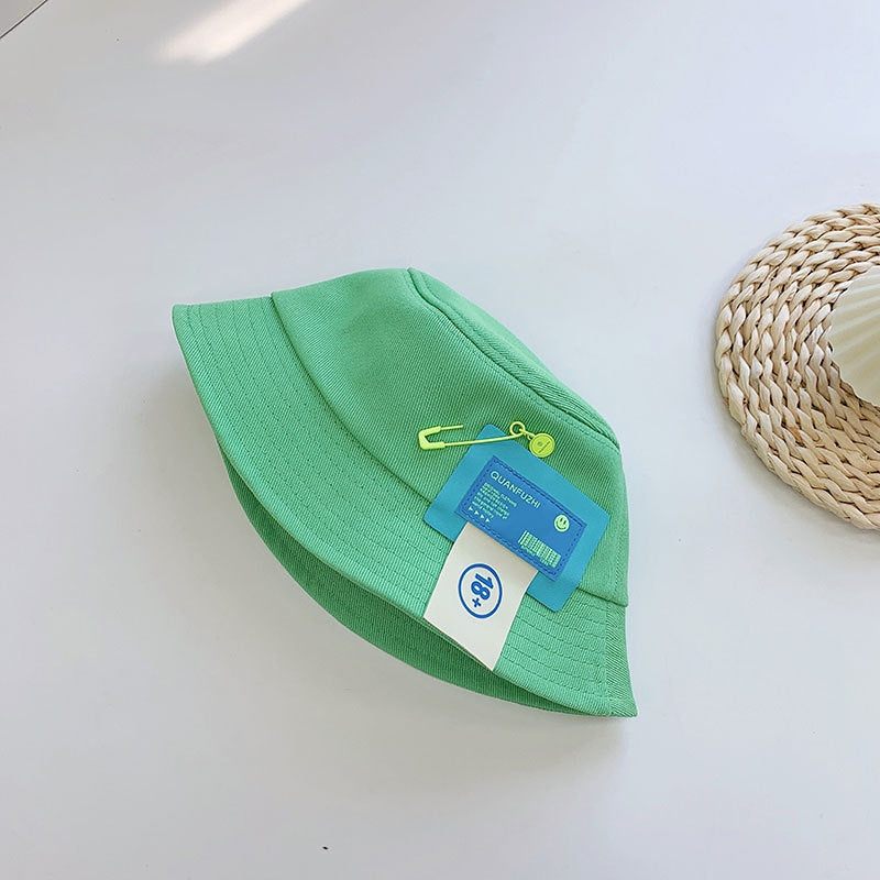 Venta al por mayor Sombrero de pescador fino de algodón para niños