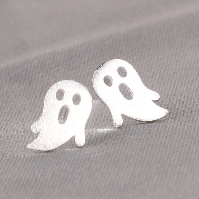 Wholesale 925 Sterling Silver Pin Mini Love Earrings