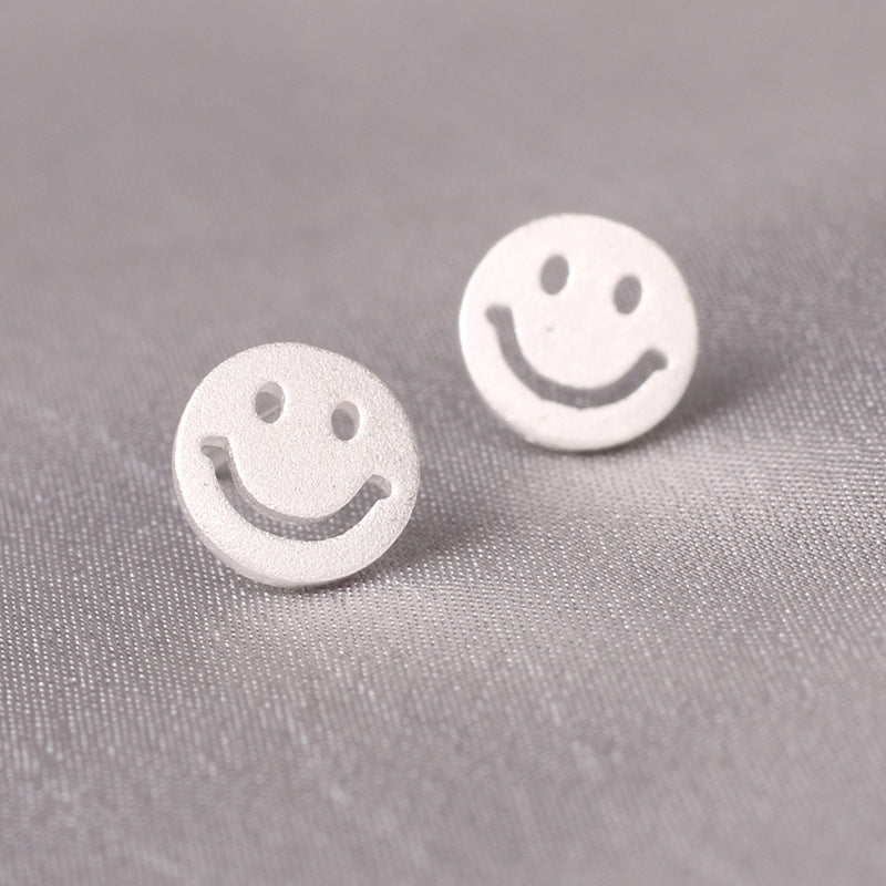 Wholesale 925 Sterling Silver Pin Mini Love Earrings