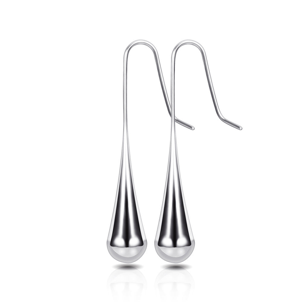 Wholesale Titanium Steel Simple Earrings