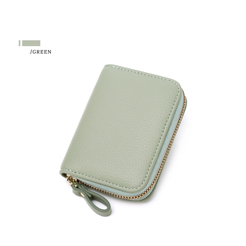 Titular de la licencia de conducir de la cartera del titular de la tarjeta de la cremallera multifuncional al por mayor OLY-WT-YS002