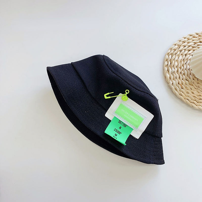 Venta al por mayor Sombrero de pescador fino de algodón para niños