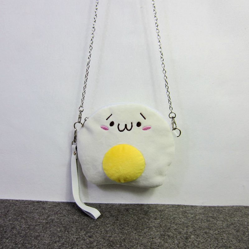 Wholesale Toast Bread Fluff Chain Phone Bag