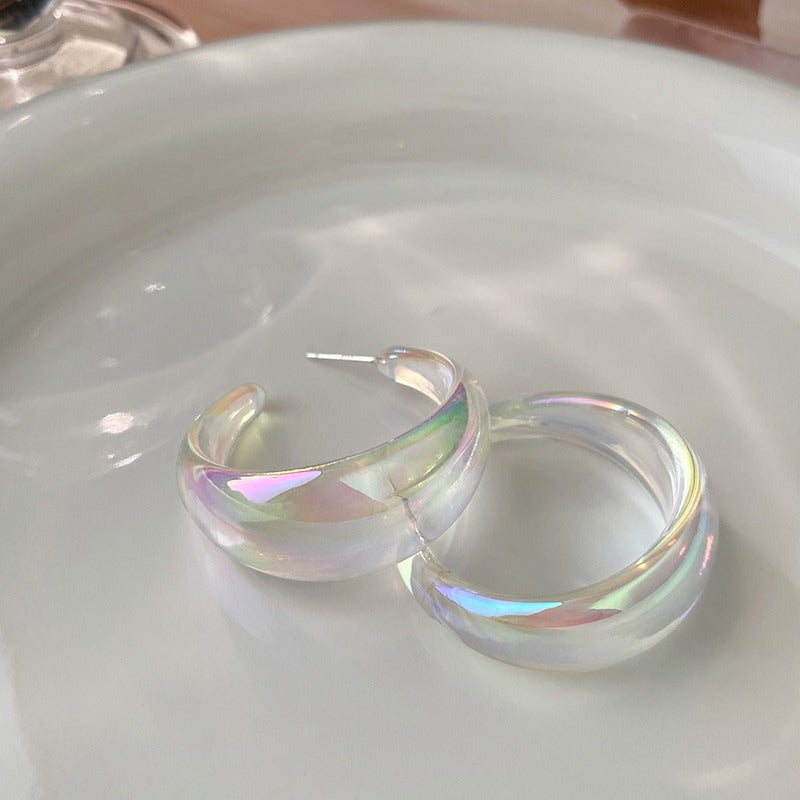 Wholesale Colorful Plastic Earrings