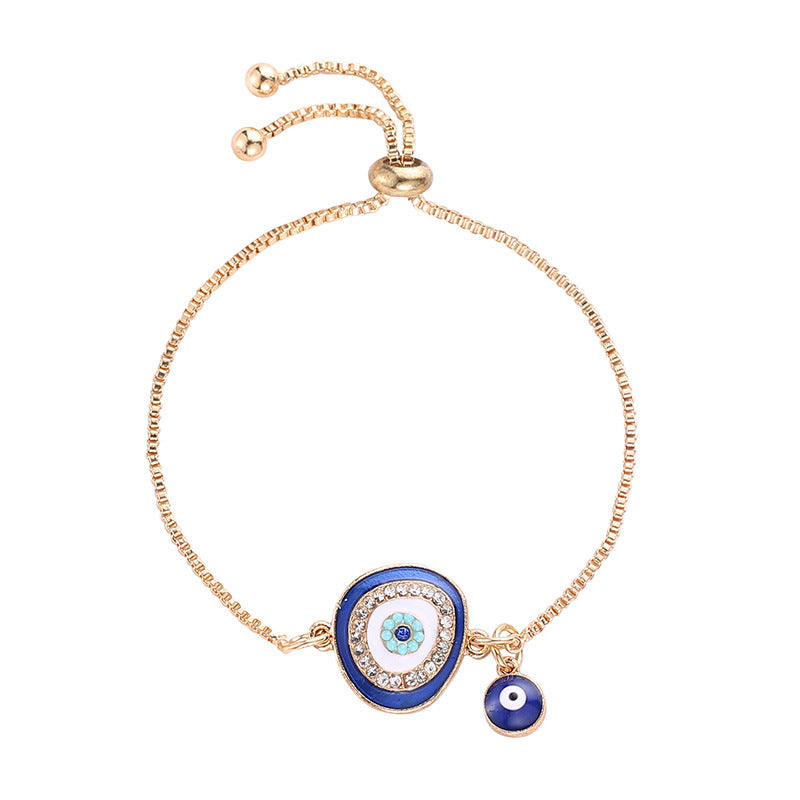 Pulsera De Aleación De Diamante De Ojo De Diablo al por mayor