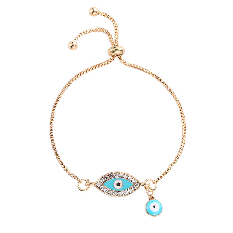 Pulsera De Aleación De Diamante De Ojo De Diablo al por mayor