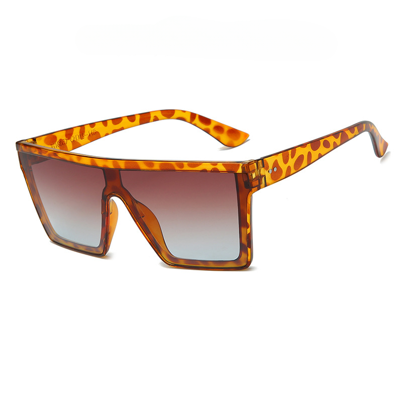 Wholesale PC Ocean Film Square Big Frame Sunglasses