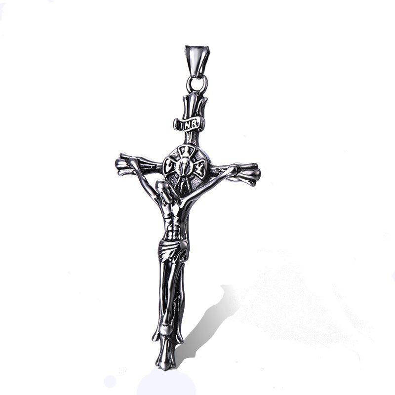 Wholesale Titanium Steel Cross Necklace