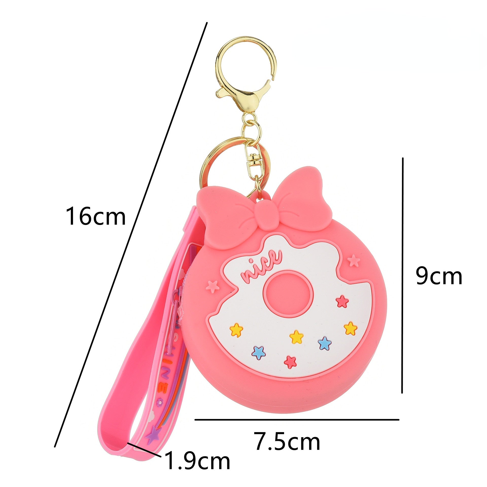 Wholesale Silicone Makaron Koala Creative Key Chain