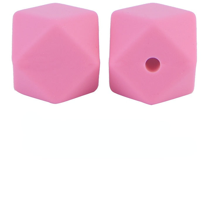 Wholesale 100PCS 17mm Octagonal Silicone Beads