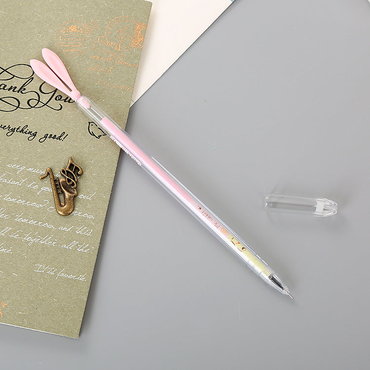 Wholesale Silicone Bunny Ears Ballpoint Pen
