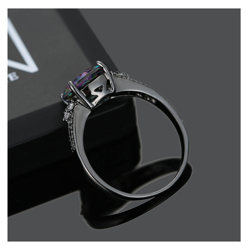 Wholesale Zircon Paved Copper Ring OLY-RS-Dongdi001