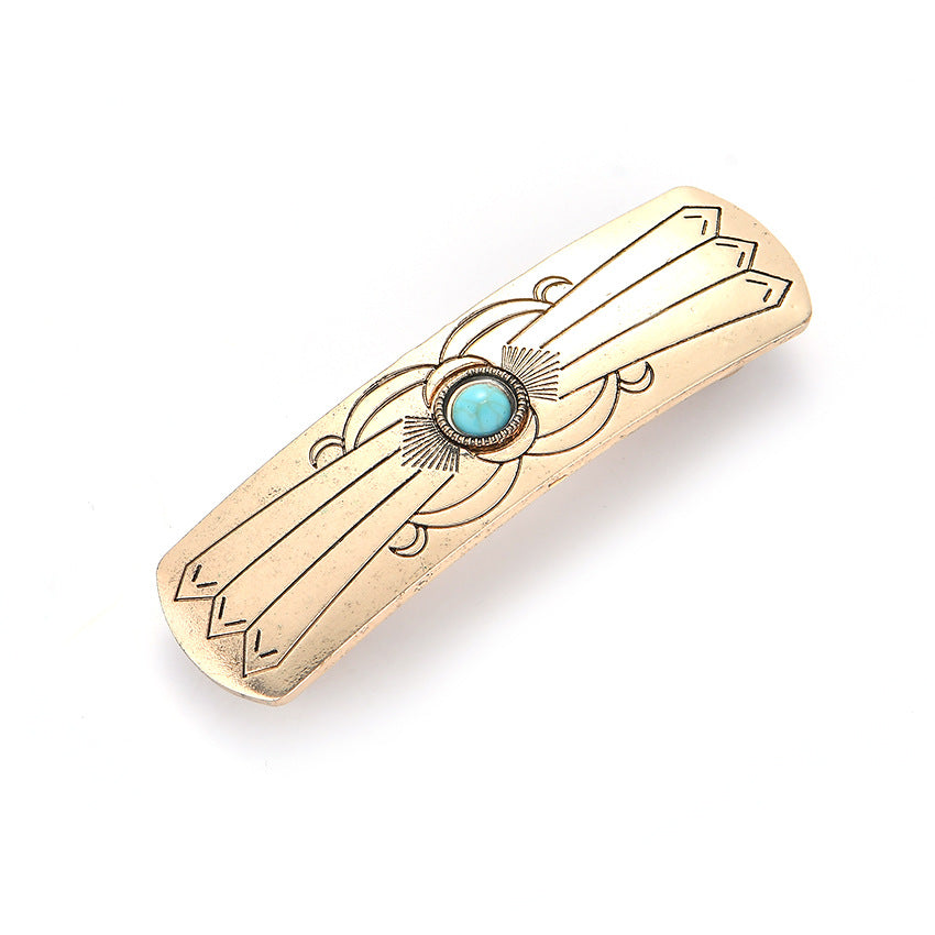 Wholesale Jewel Spring Alloy Hair Clips