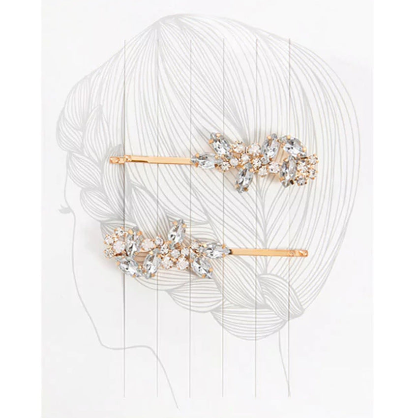 Wholesale Sunflower Star Leaf Alloy Hairpin