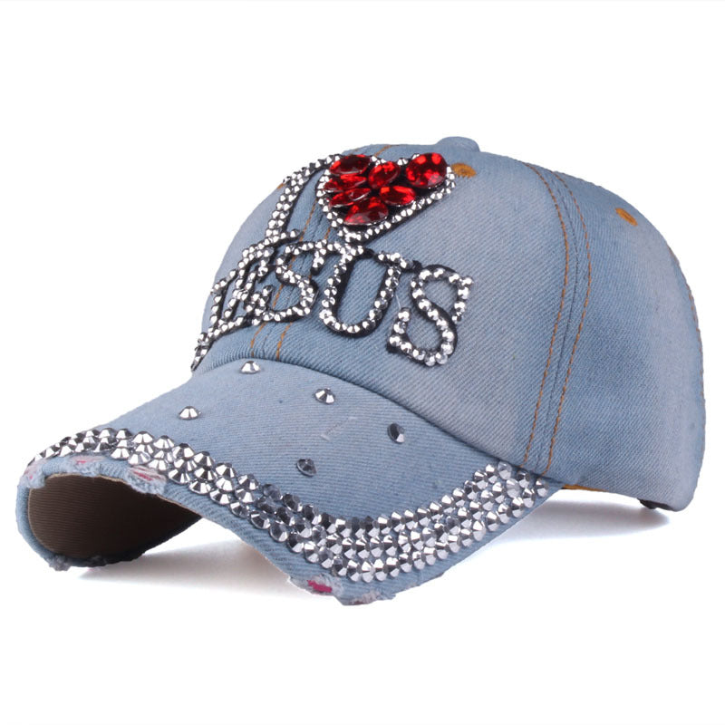 Wholesale Acrylic Diamond Baseball Cap