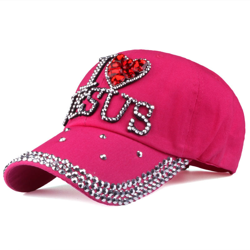 Wholesale Acrylic Diamond Baseball Cap