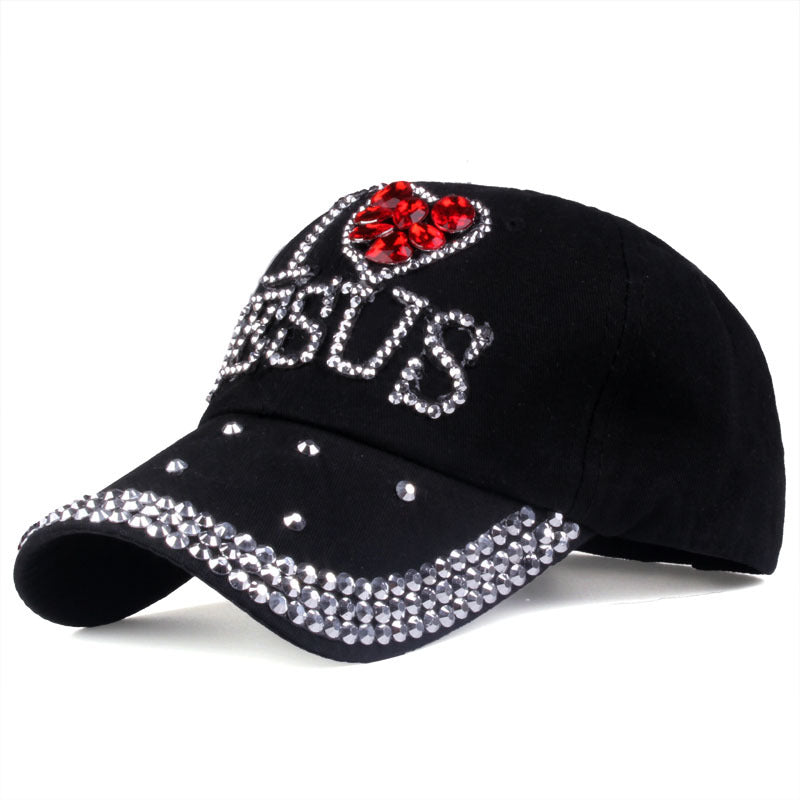 Wholesale Acrylic Diamond Baseball Cap