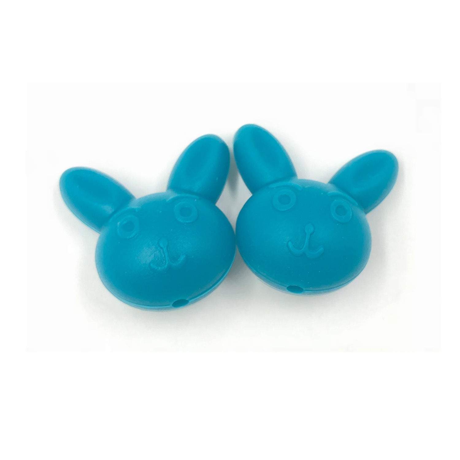 Venta al por mayor Cute Animal Teethers Silicone Beads 50pcs