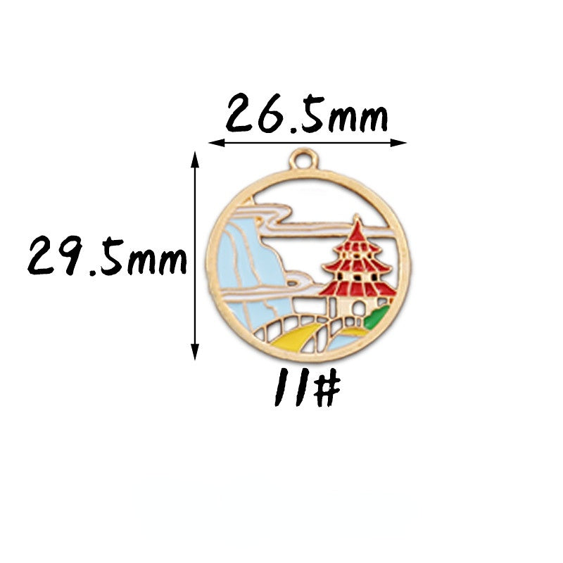 Wholesale Alloy Chinese Style Key Chain Accessories