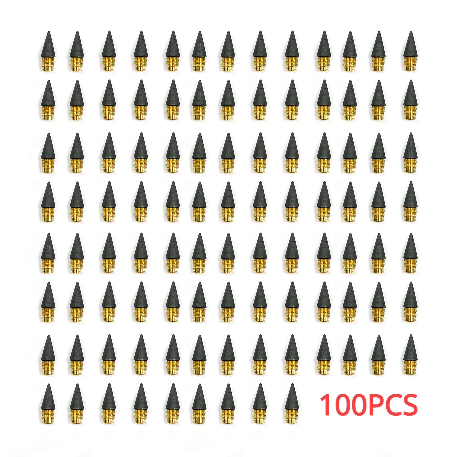 Wholesale 10pcs Handcrafts DIY Beadable Keychain Pen Replacement Pencil Tips