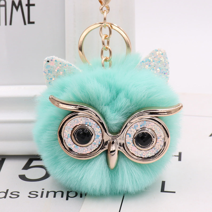 Wholesale Owl Plush Keychain