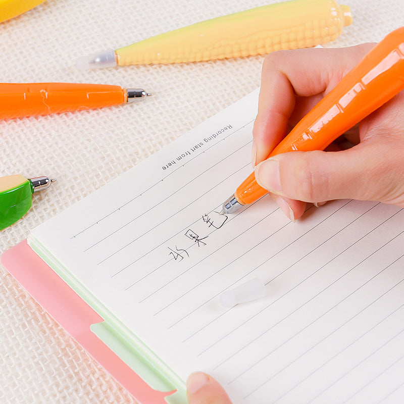 Venta al por mayor Bolígrafo De Plástico De Frutas Y Verduras