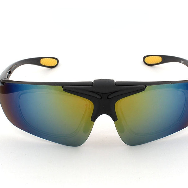 Venta al por mayor PC a prueba de viento y mirada, gafas de sol coloridas, gafas de sol de hombres y mujeres