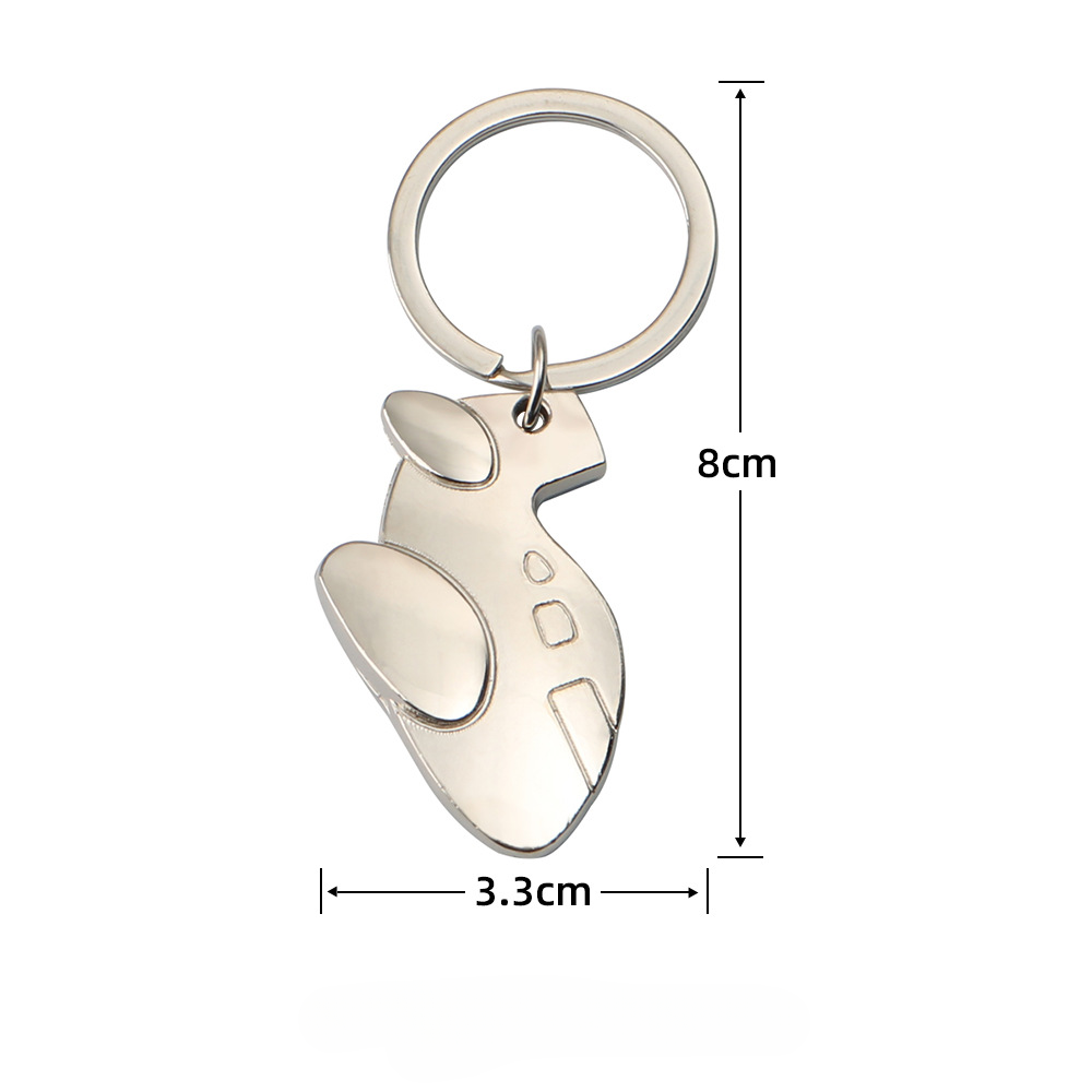 Modelo de avión al por mayor llavero de metal