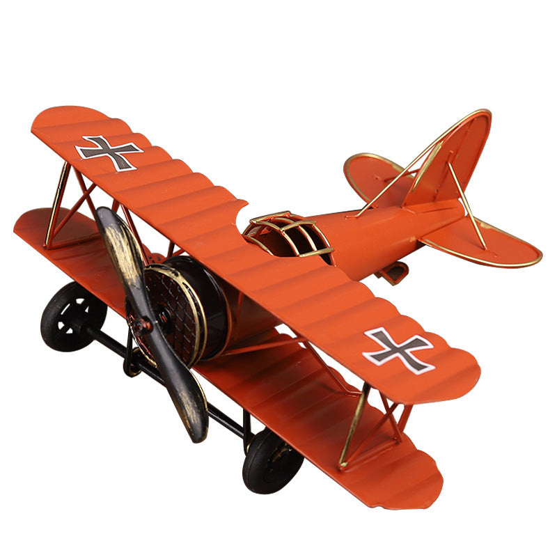 Wholesale European Iron Art Plane Model Ornament