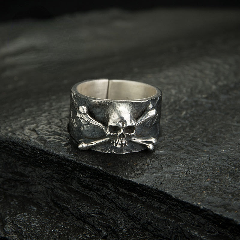 Wholesale Vintage Goth Theme Skull Alloy Rings