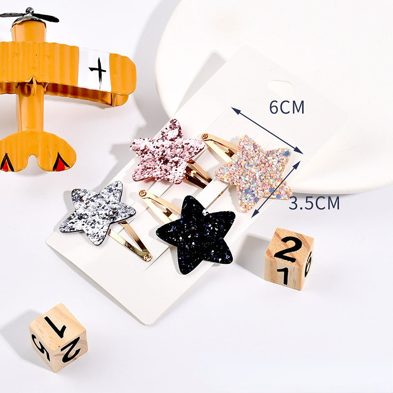 Wholesale Star Metal Hair Clips