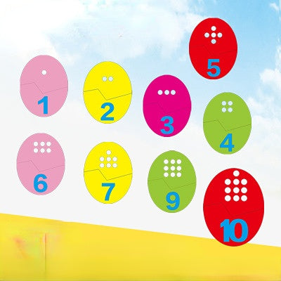 Venta al por mayor Juguete de tela de figura de rompecabezas para niños