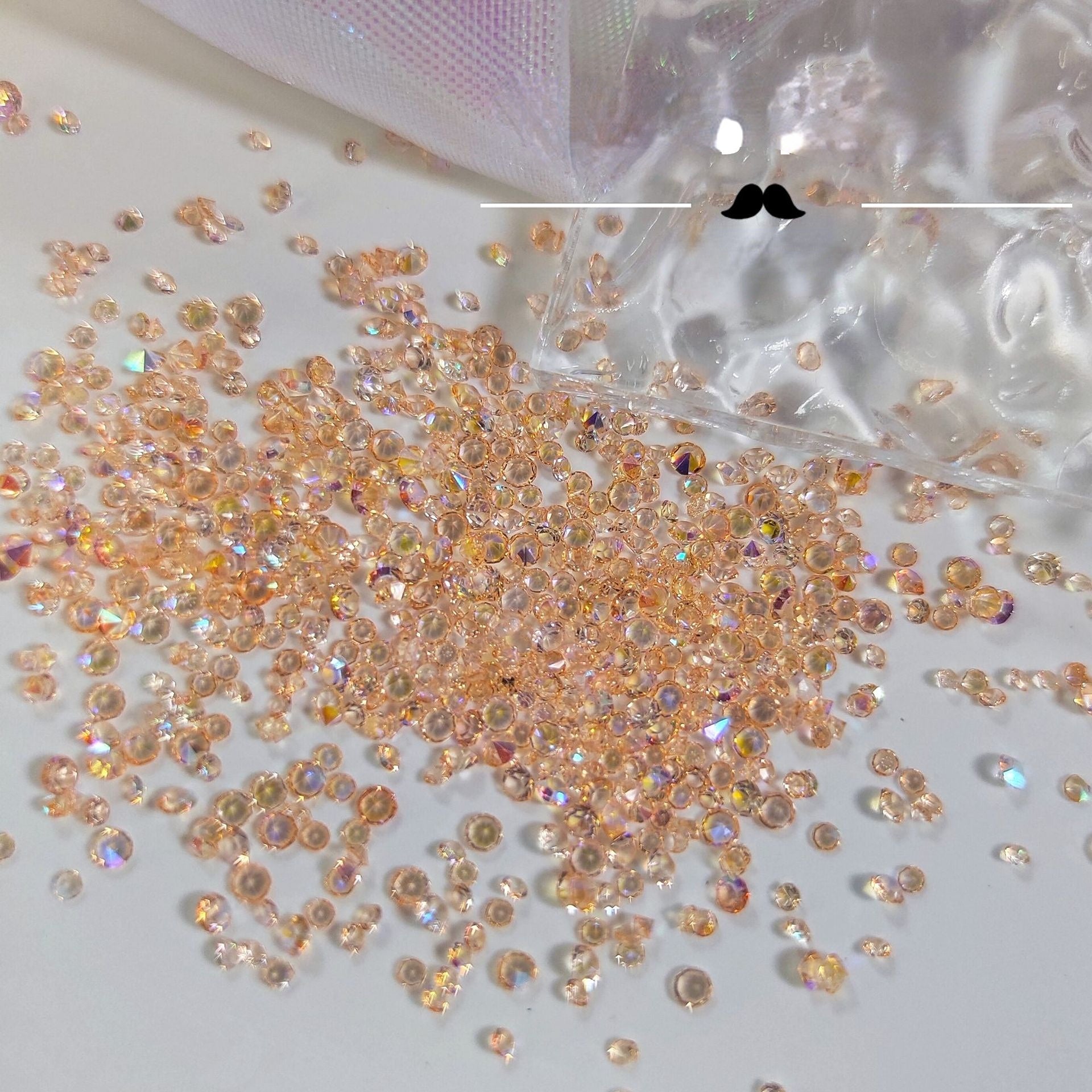 Wholesale Resin Small Diamond Crystal Multi-color Boxed