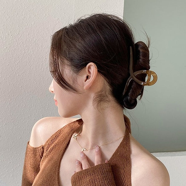 Pinzas Para El Cabello De Acrílico De Color Jalea Grande al por mayor