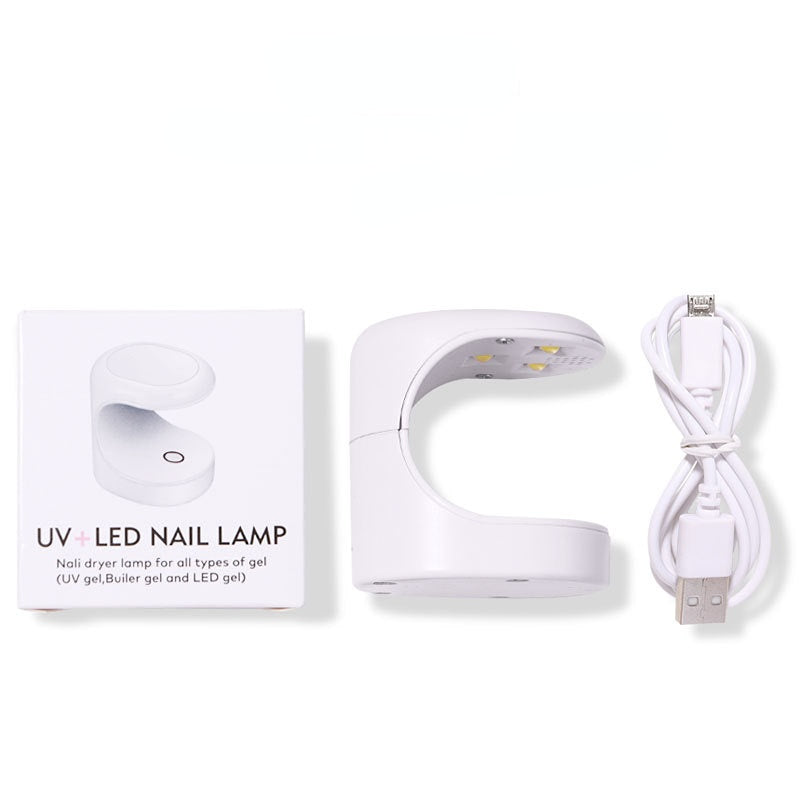 Venta al por mayor Mini lámpara de fototerapia de arte de uñas portátil USB