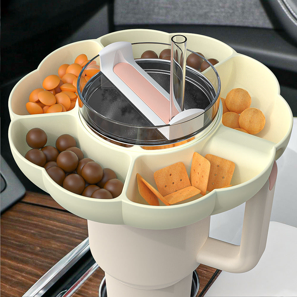 Wholesale 30oz/40oz Ice Cup Silicone Snack Plate