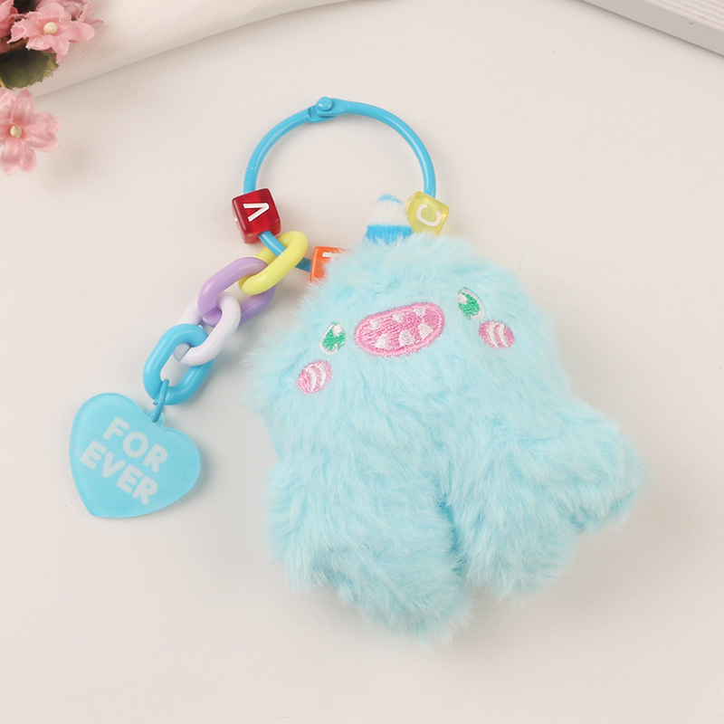 Llavero de muñecas de felpa al por mayor