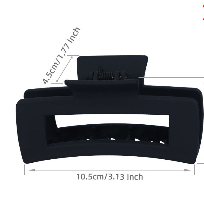 Wholesale Large Matte Plastic Hair Clips Set